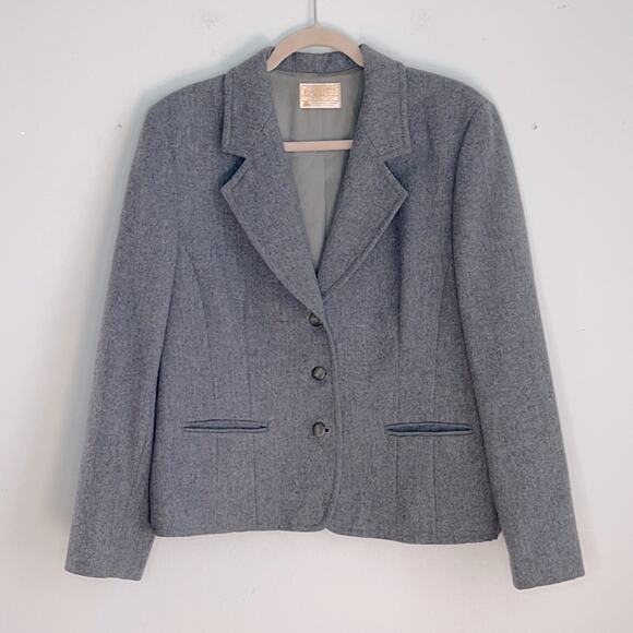 Pendleton 100% virgin wool 3 button career professional blazer - Picture 1 of 6